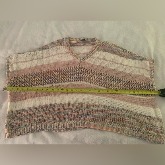 Anthropologie Akemi + Kin - One Size Kimono Cocoon Open Knit Poncho - Picture 10 of 15